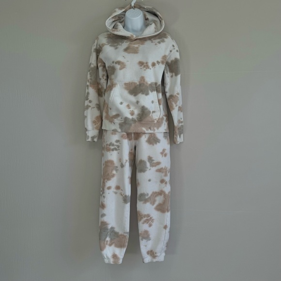 SACRE Tie Dye Sweatsuit Hoodie & Jogger Sweatpants 2pc Set 
Size Small - Picture 1 of 5